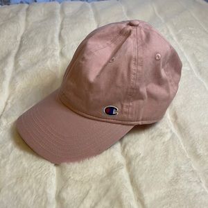 Womens pink champion baseball cap